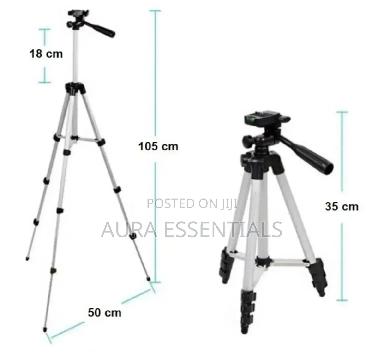 Generic Portable Telescopic Smartphone Tripod