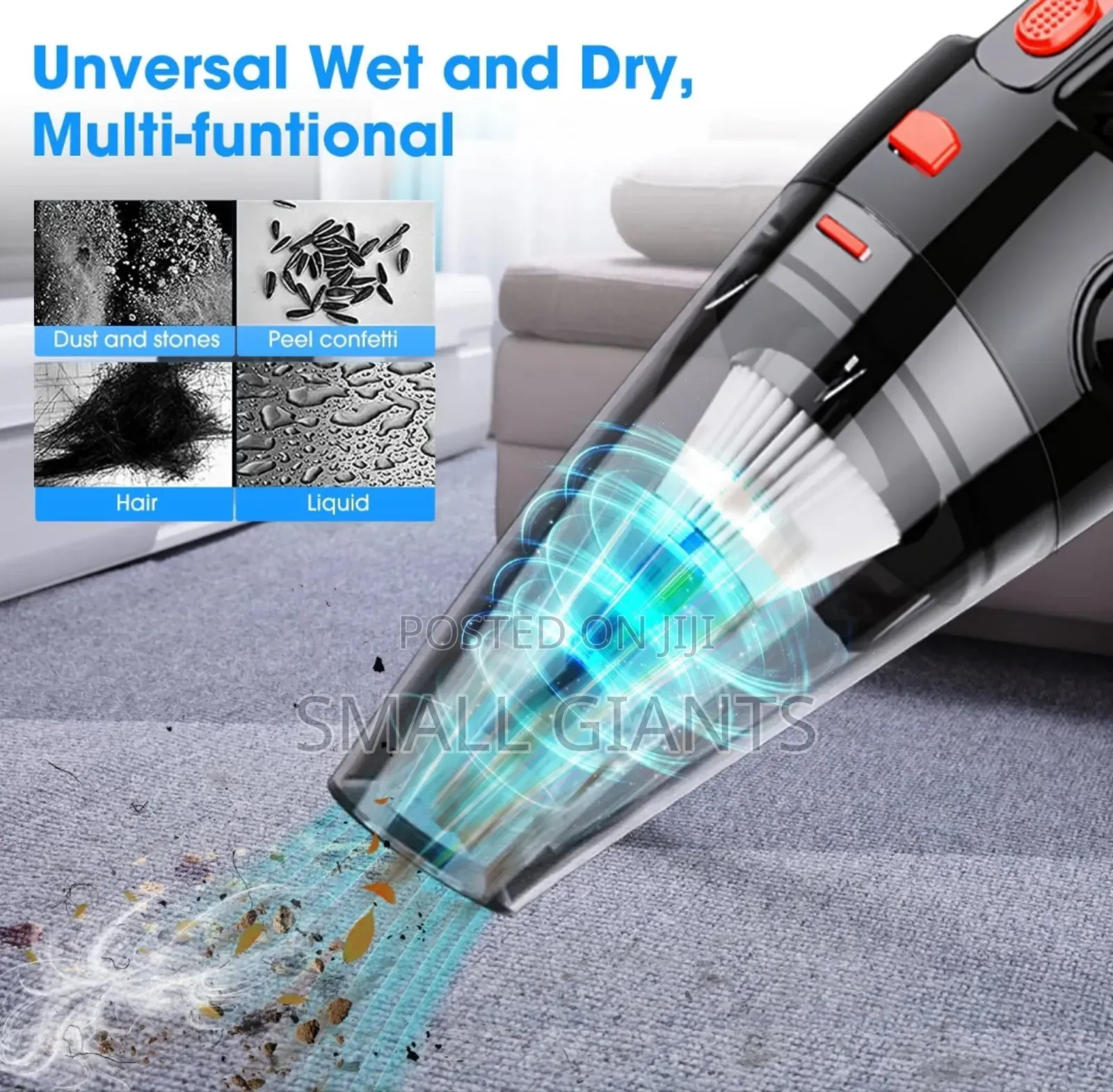 Strong Suction Deep Cleaning Handheld Vacuum Cleaner