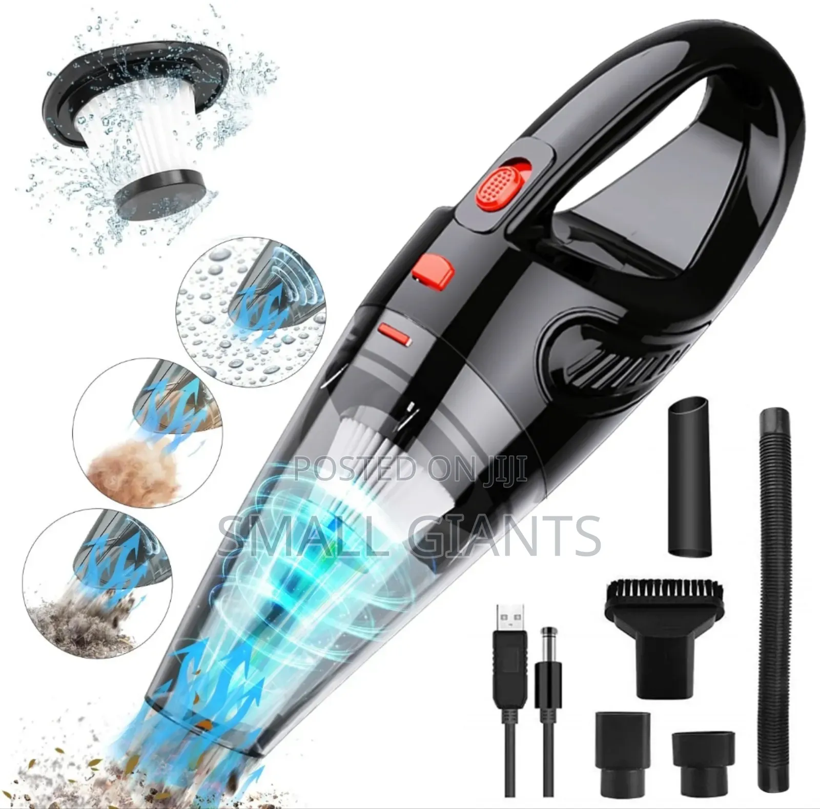 Strong Suction Deep Cleaning Handheld Vacuum Cleaner