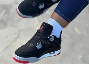 Nike Air Jordan 4 Retro Bred' Reimagined