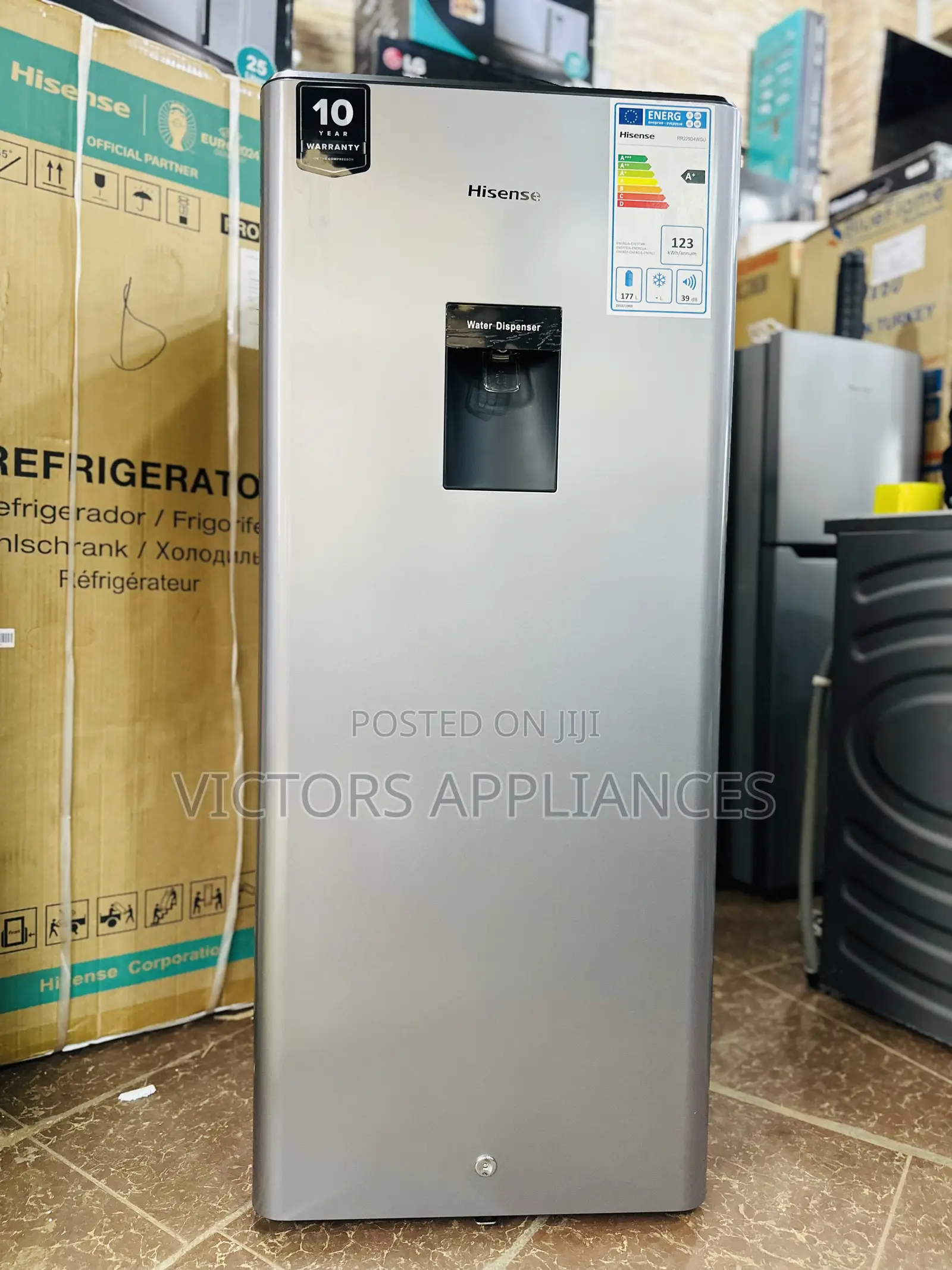 Hisense 229l Single Door Refrigerator Rr229d