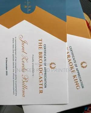 Certificates
