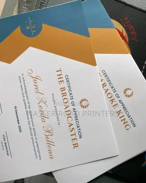 Certificates