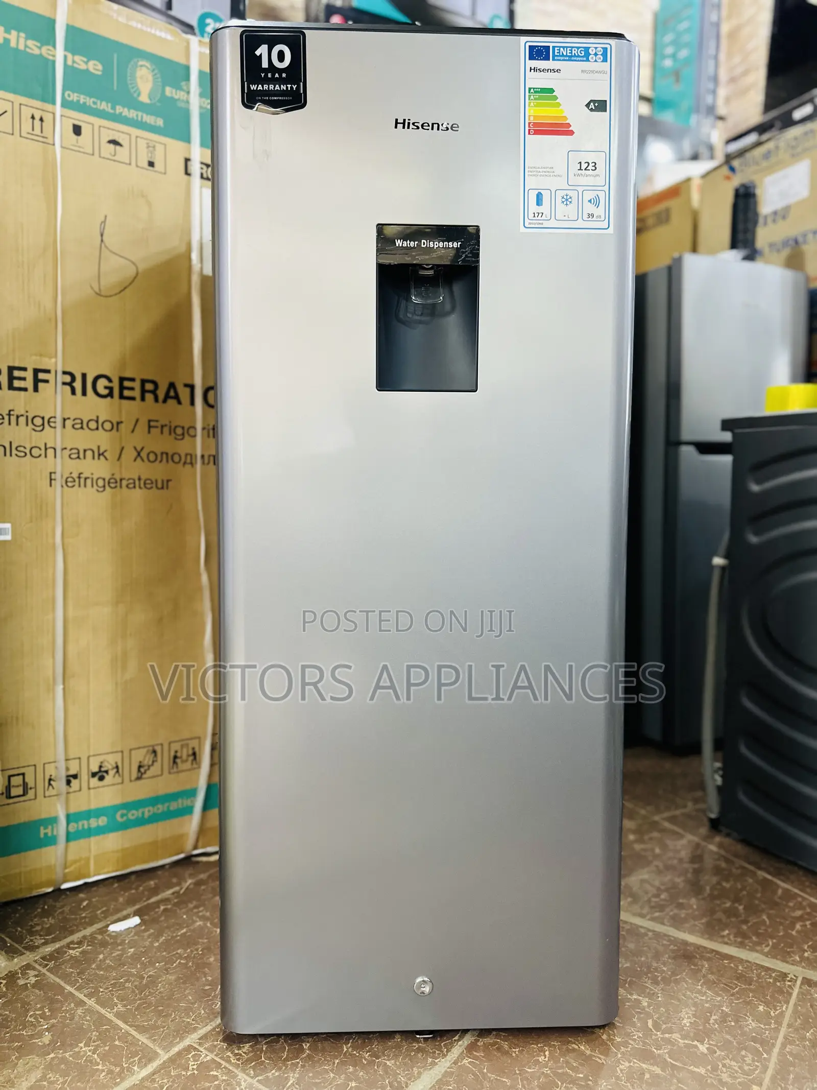 Hisense Single Door Refrigerator 229 Liters With Wd