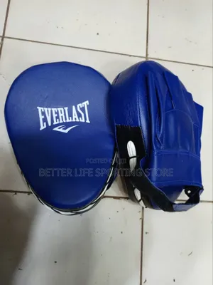 Boxing Pads Everlast Blue 