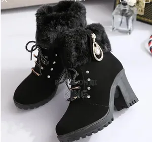 Women's New Black Short Boots