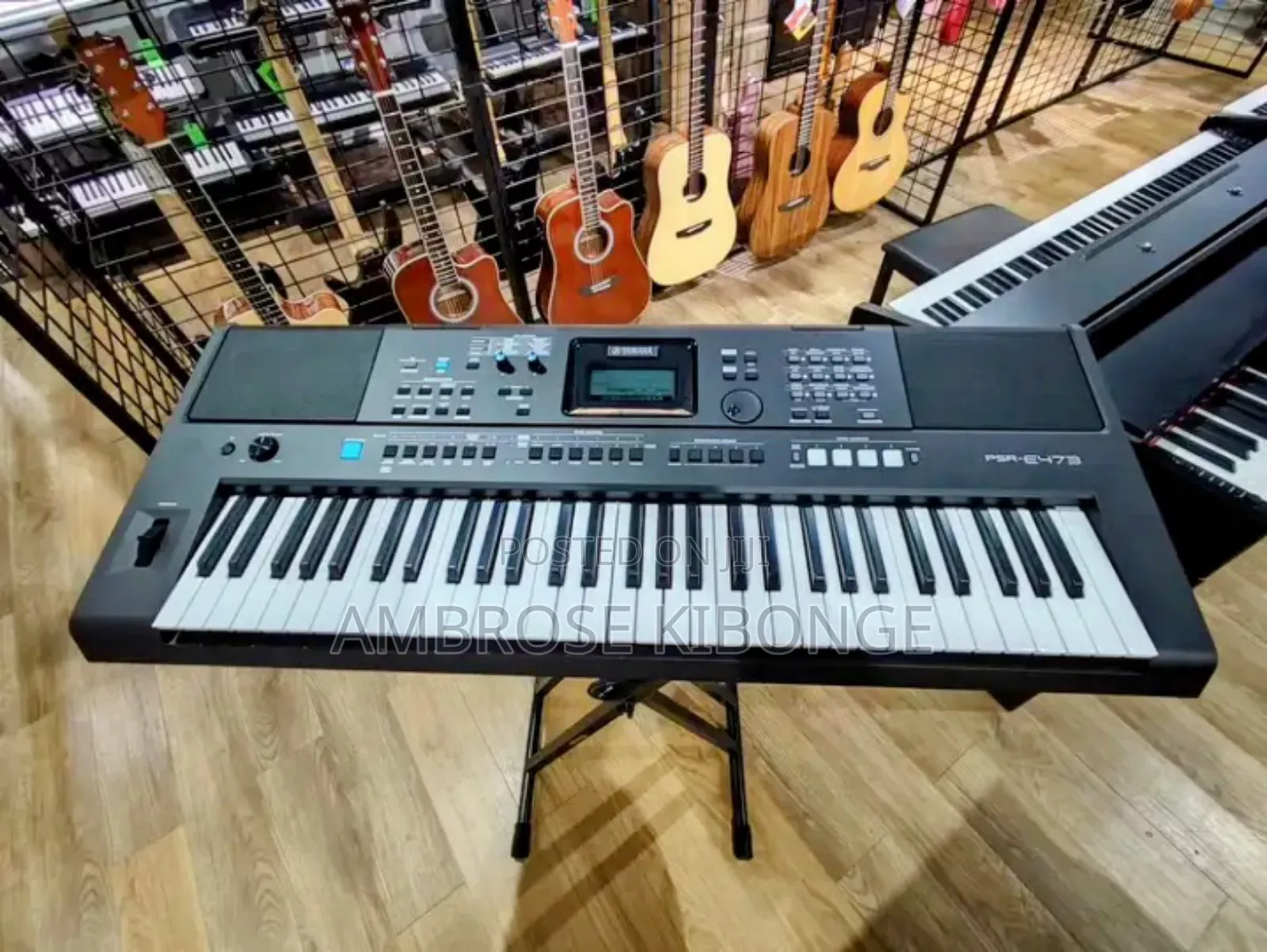 Superior Quality Yamaha PSR E473 Electronic Piano Keyboard.