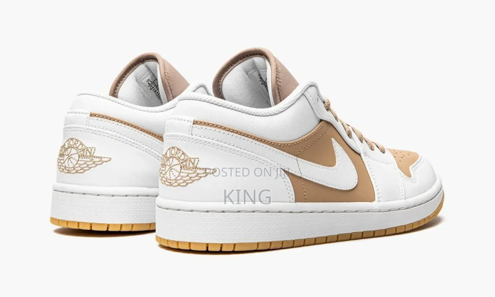 Air Jordan 1 Low Hemp White