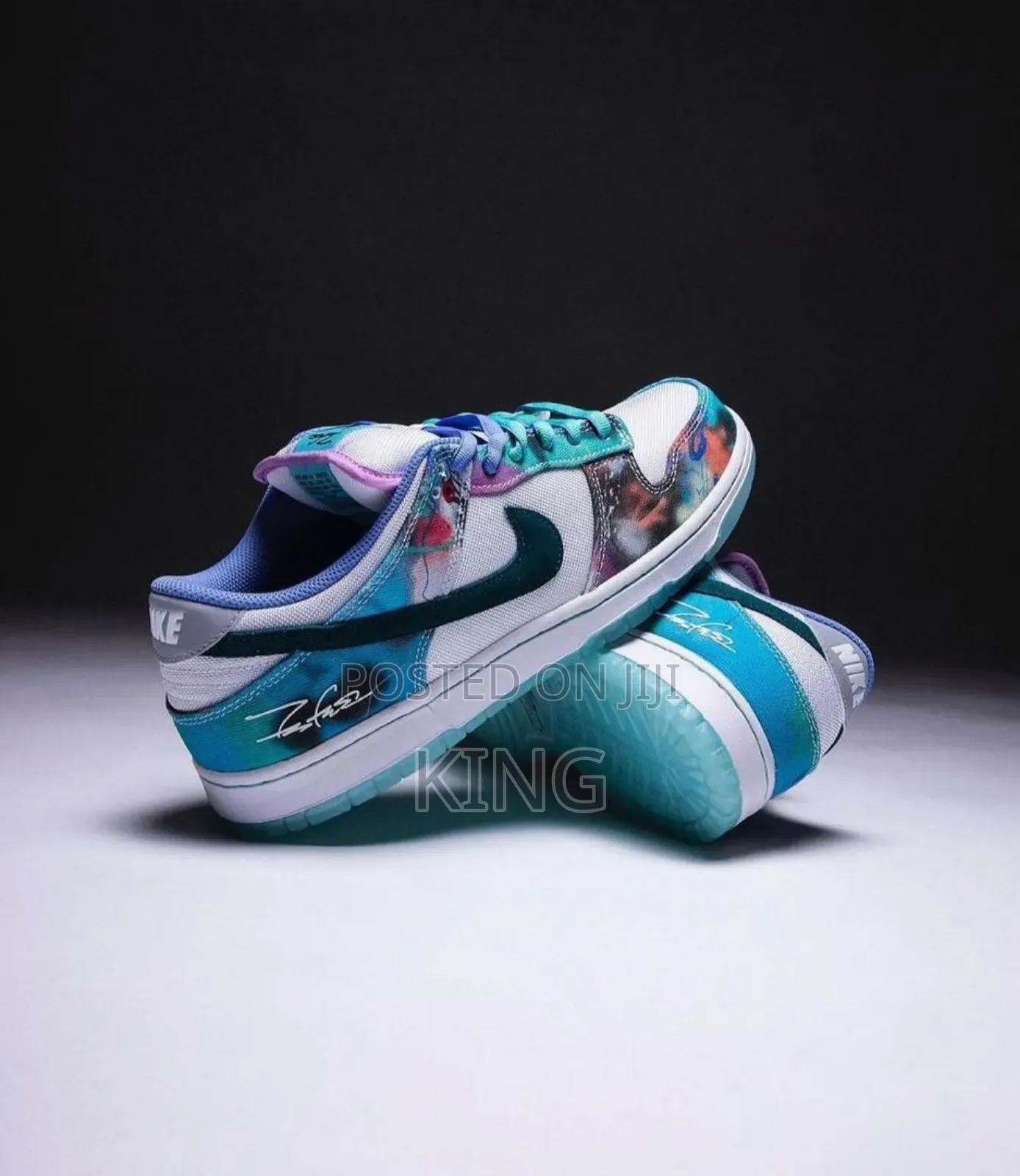 Nike SB Dunk Low Futura Laboratories Bleached Aqua