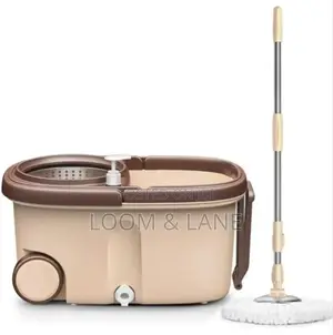 Double Wheeler Spin Mop Bucket