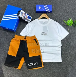 Den Louwe White T-Shirts and Shorts