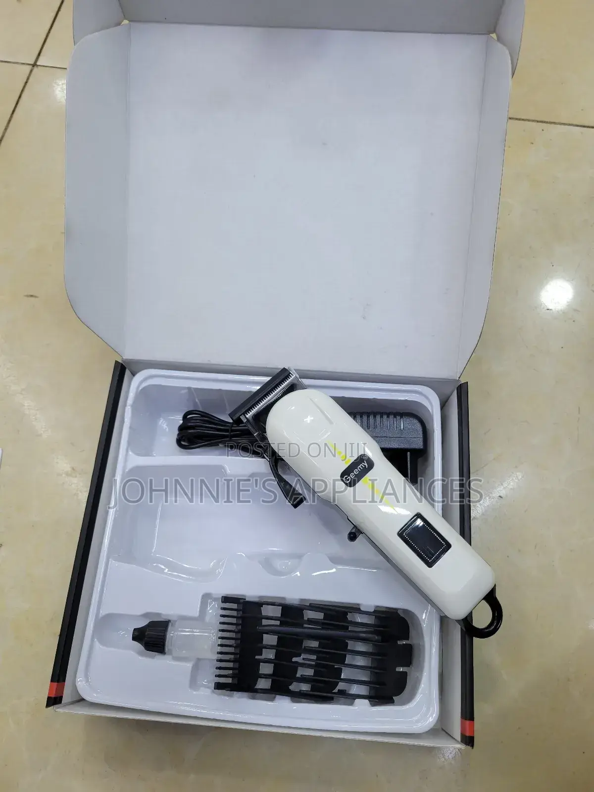 Geemy Proffessional Rechargeable Hair Clipper