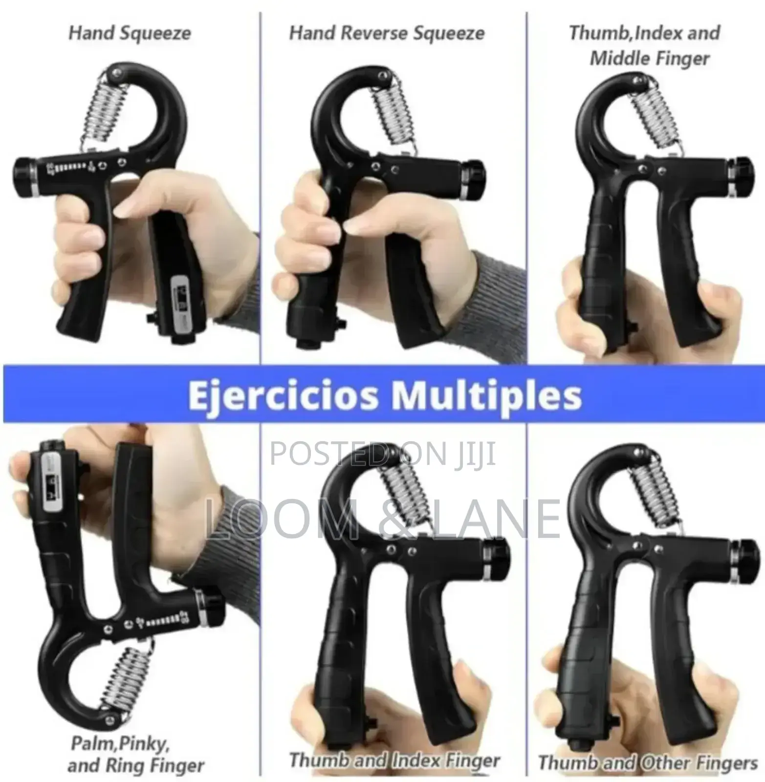 Adjustable Hand Grip Strength Training Set
