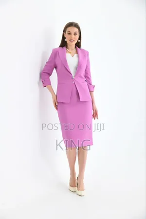 Lofty Women Blazer and Skirt Suit.