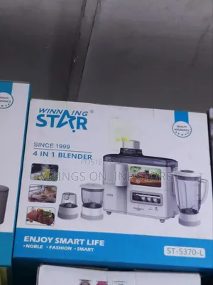 Winning Star 4 in 1 Juicer for Blending Milling and Mincer