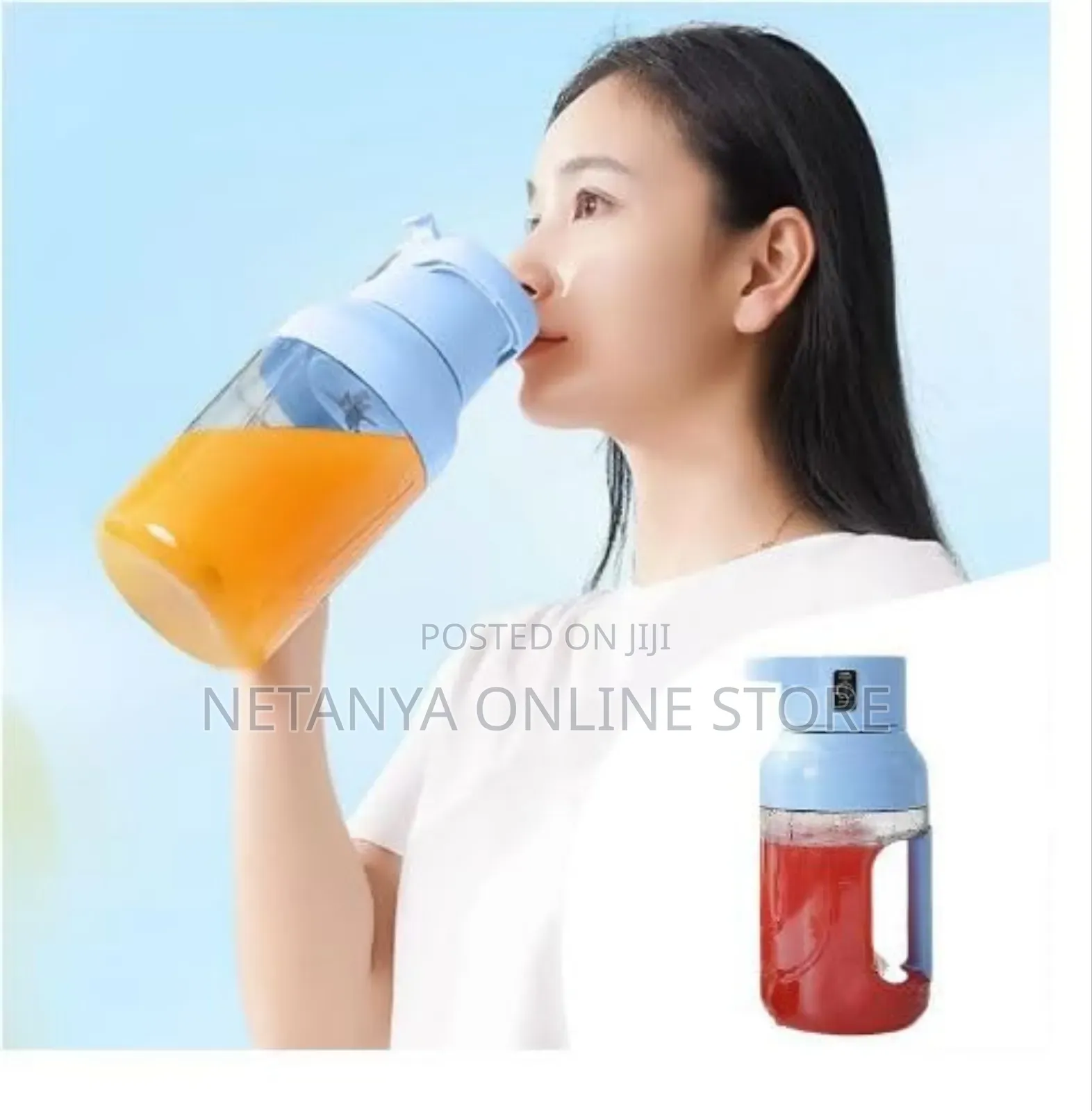 1.5l Handheld Mini Personal Blender and Bottle