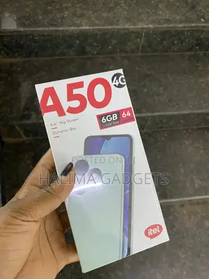 New Itel A50 128 GB Black