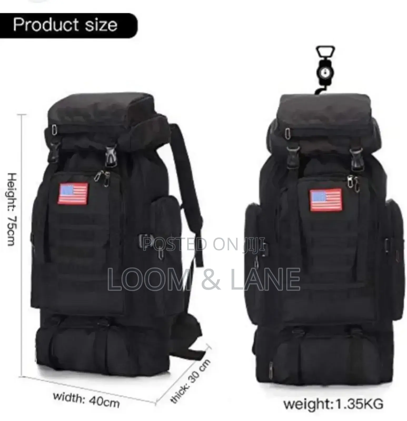 Large Capacity Waterproof Hiking Backpack