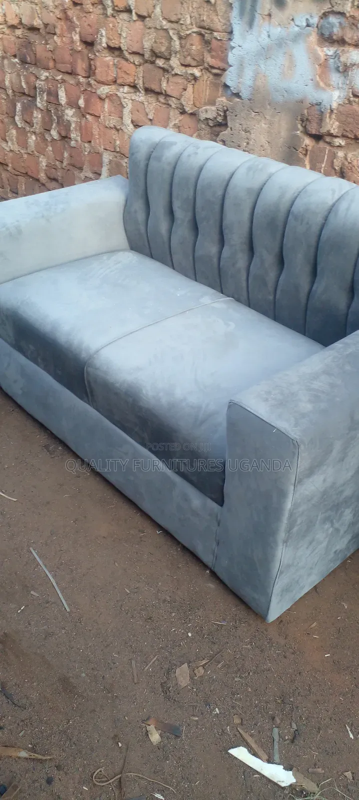 2seater Sofa Seat in Grey Colour Available