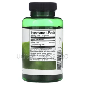 Swanson, Full Spectrum Jujube Fruit, 675 Mg, 60 Capsules