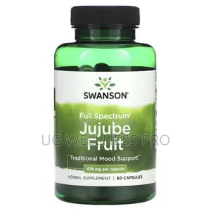 Swanson, Full Spectrum Jujube Fruit, 675 Mg, 60 Capsules