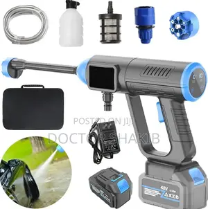 Portable High Pressure Cordless Power Car Cleaner Gun