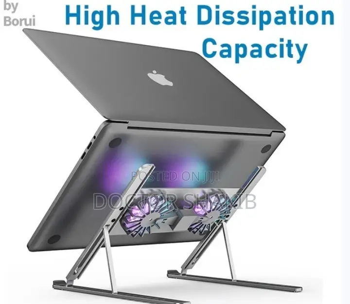 Generic Laptop Stand With Quiet Twin Turbo Cooling Fan