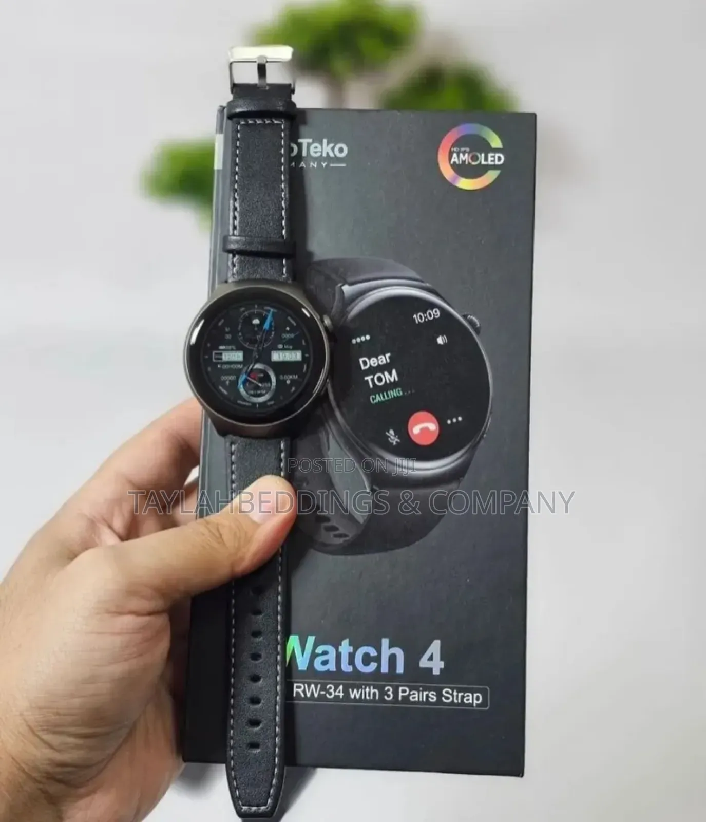 Haino Teko RW34 Smart Watch Large AMOLED Screen HD