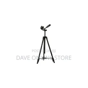 Tablet Adjustable Tripod Stand -Black