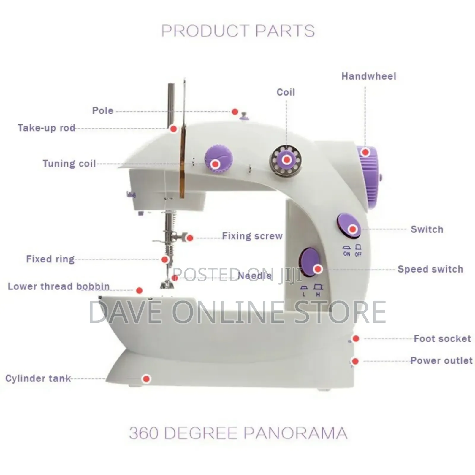Mini Portable Sewing Machine