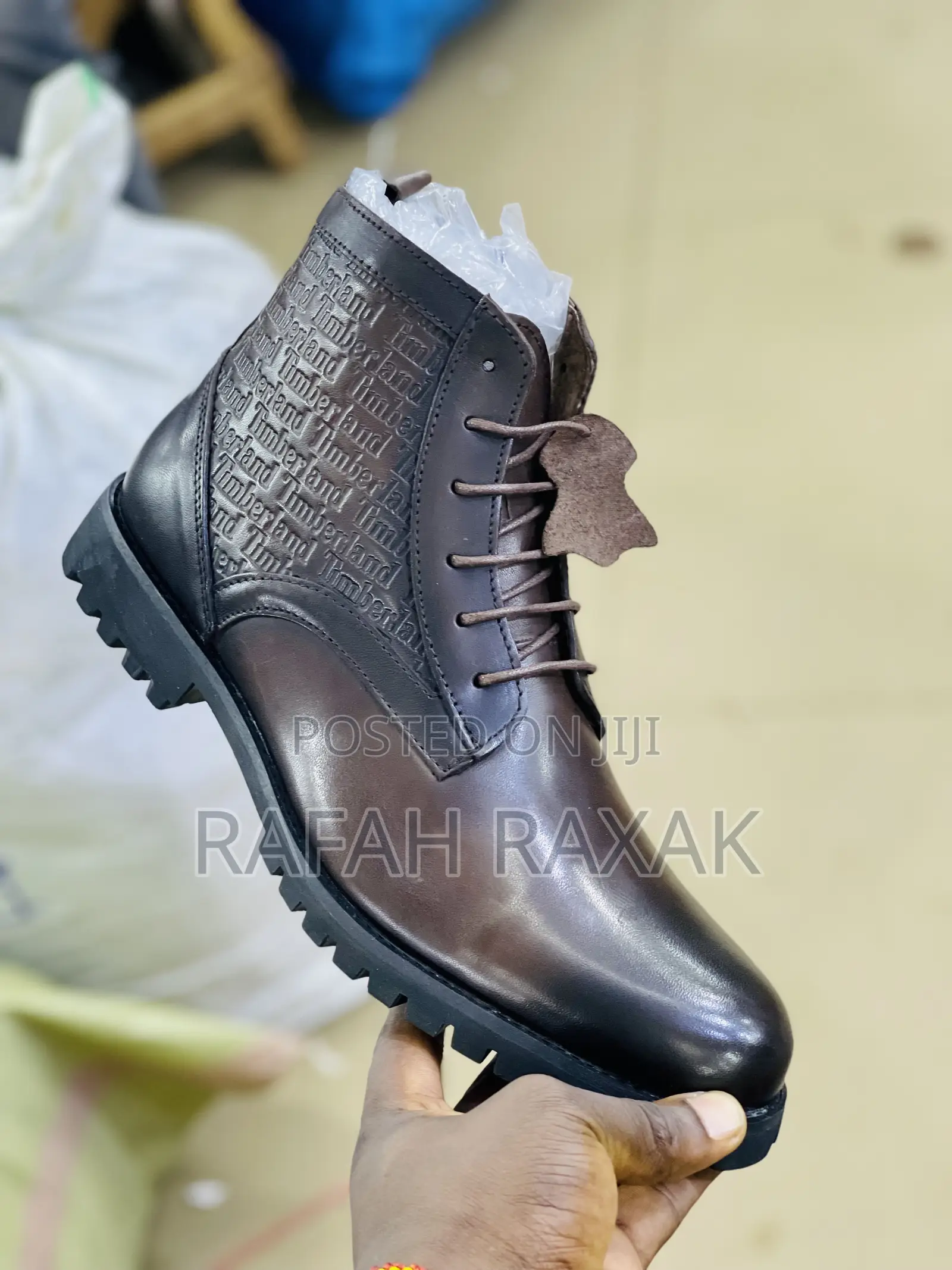 Original Men’S Dark Tan Timberland Gentle Leather Boots