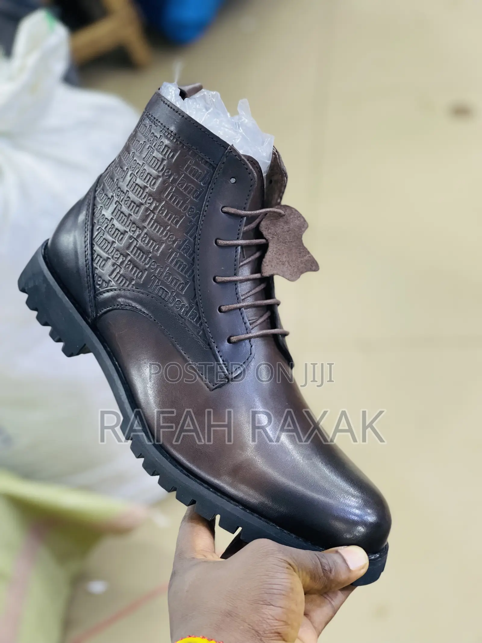 Original Men’S Dark Tan Timberland Gentle Leather Boots
