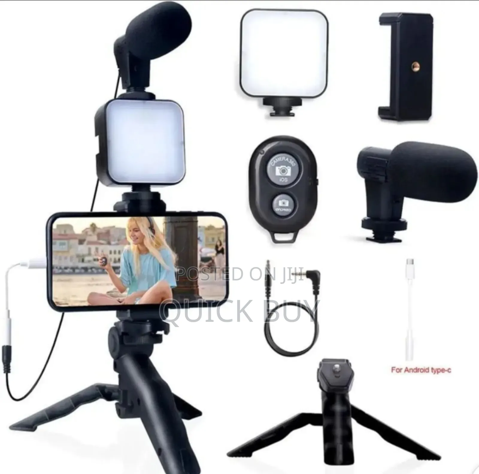New Complete Microphone Video Vlogging Kit