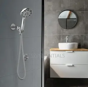 6 Spray High Pressure Handheld Shower Head