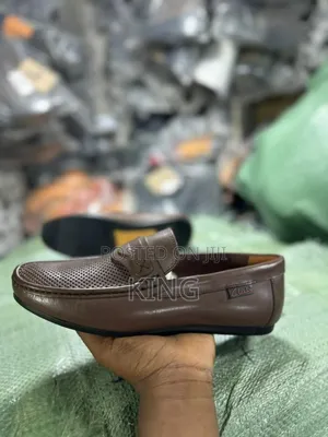 Brown Leather Moccasins