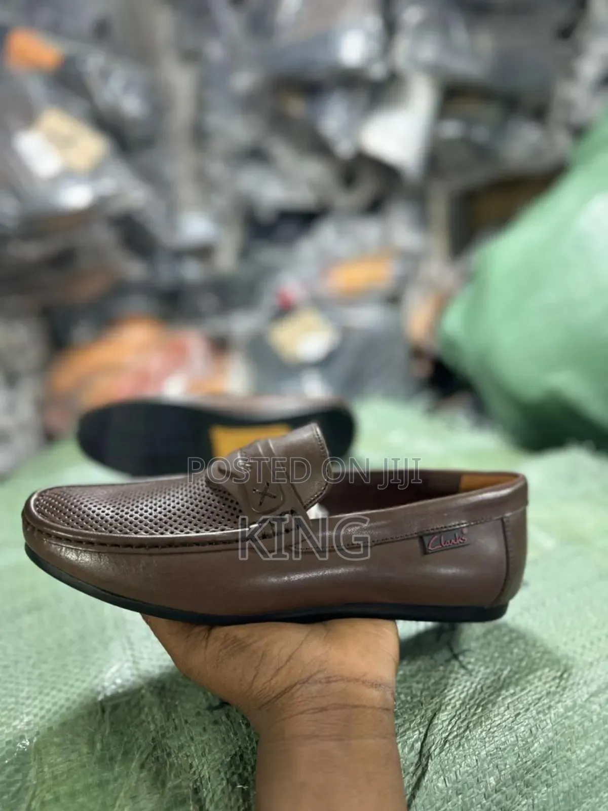 Brown Leather Moccasins