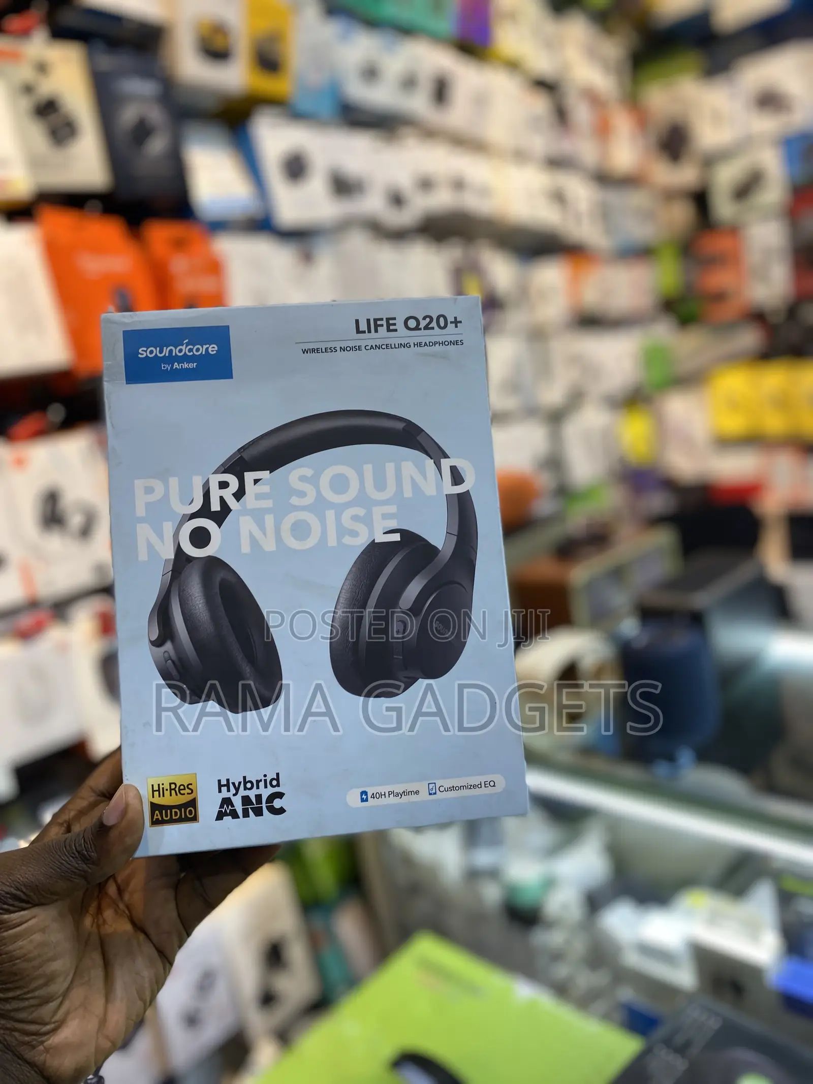 Soundcore by Anker Life Q20+Bluetooth Headphones