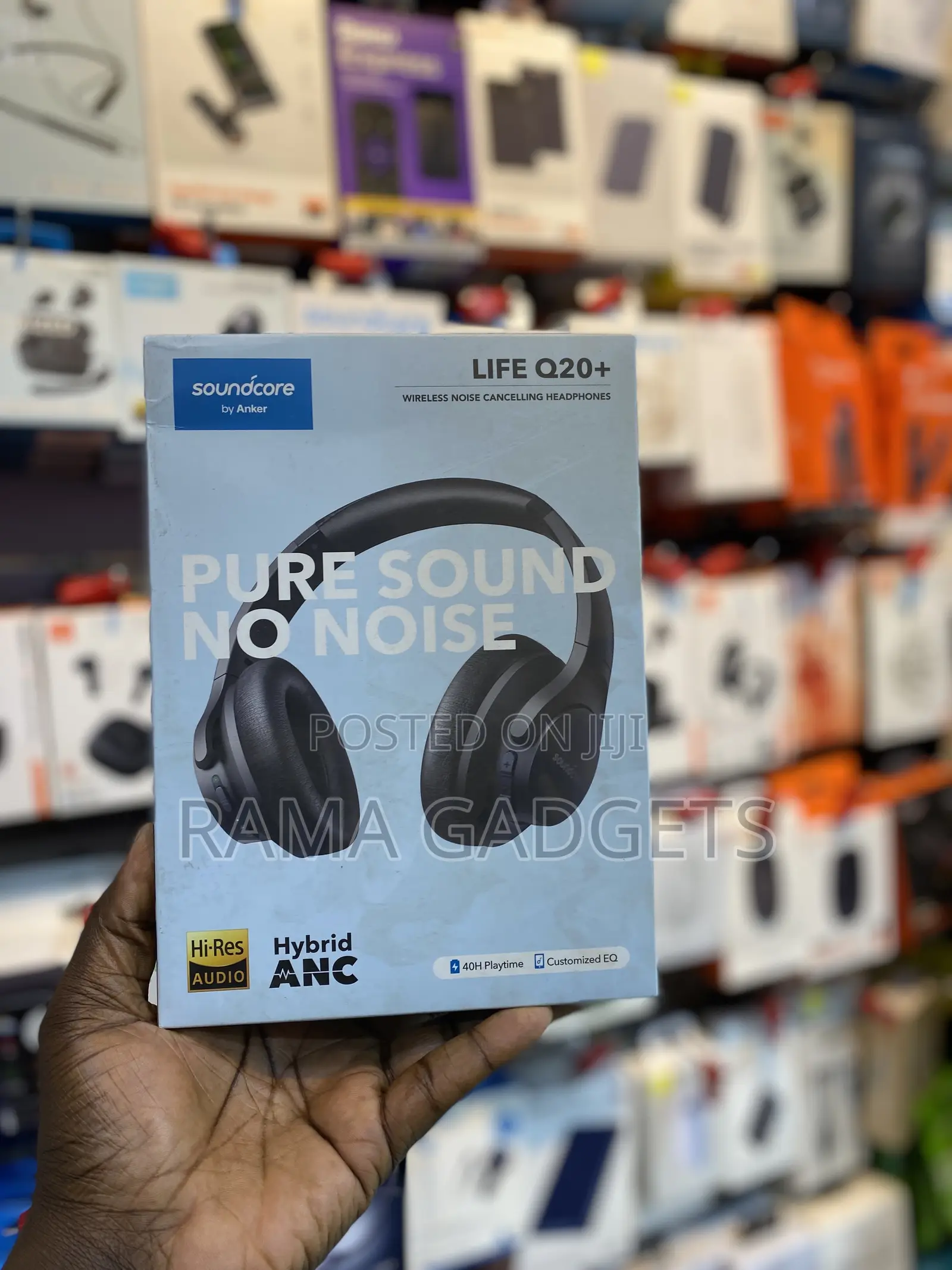 Soundcore by Anker Life Q20+Bluetooth Headphones