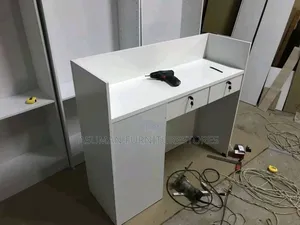 Simple Reception Desk Call Us On