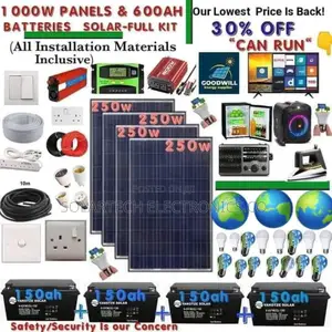 1000W Solar Energy System Full Kit