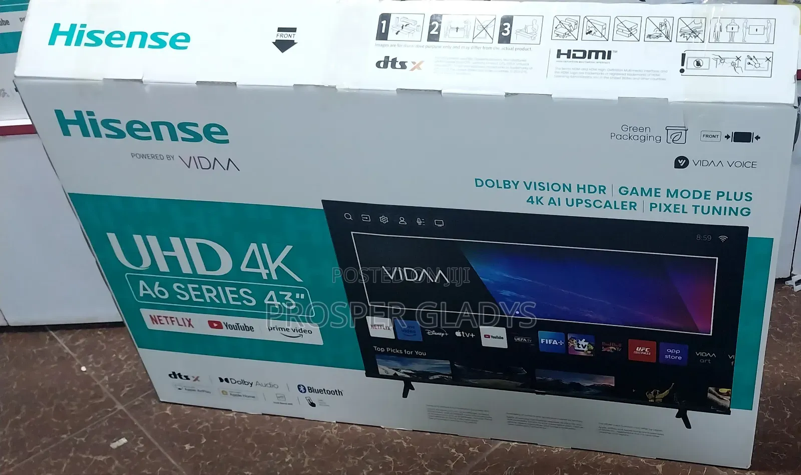  UHD 43 Hisense Smart Digital