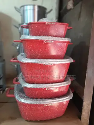Dessin 5pcs Casserole Granite Cookware Pans