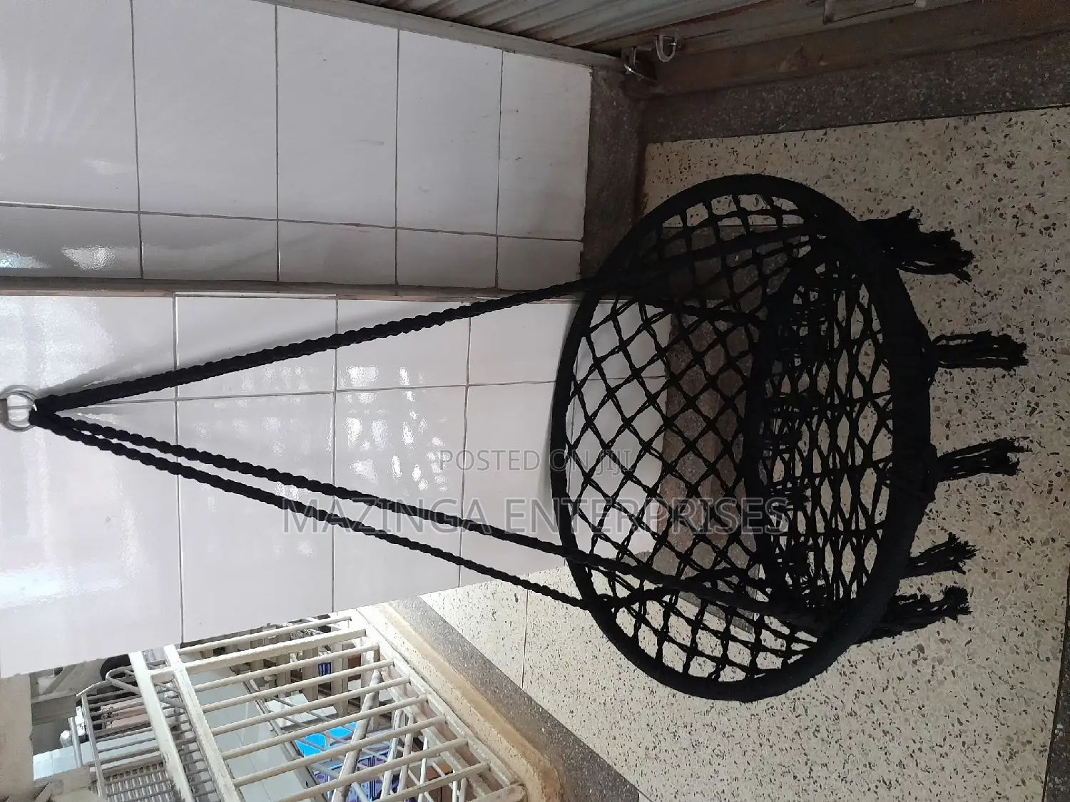 Round Basket Hammock