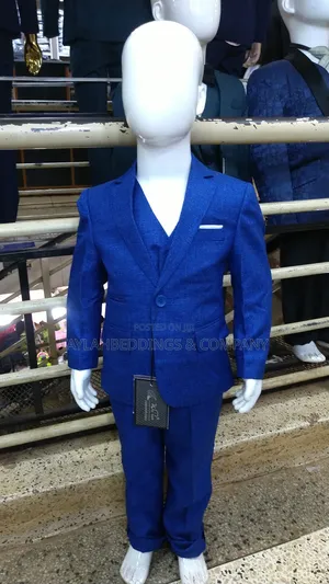 Boys Suit Prom Tuxedo Slim Fit Notch Lapel Wedding Suits