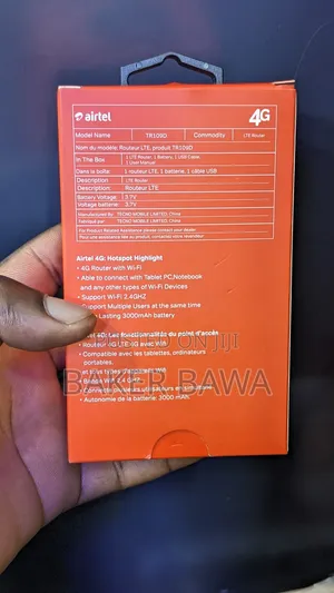 Airtel Mifi 4g Unlocked Good for Lyca Mobile