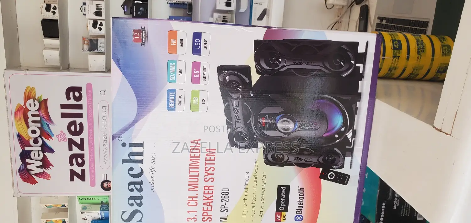 Saachi 3.1 CH.Multimedia Speaker System