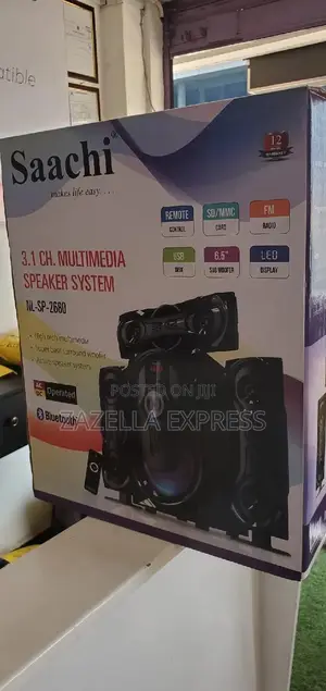 Saachi 3.1 CH.Multimedia Speaker System