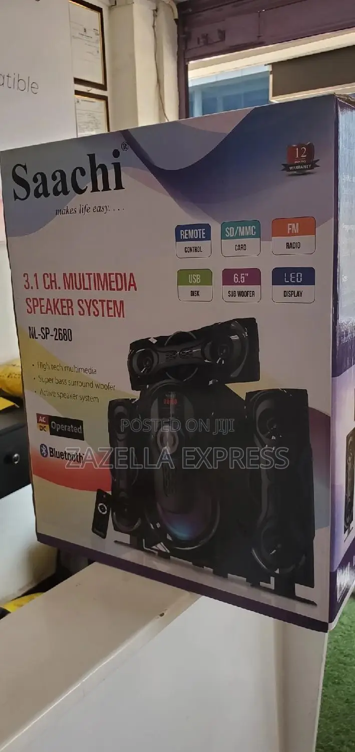 Saachi 3.1 CH.Multimedia Speaker System