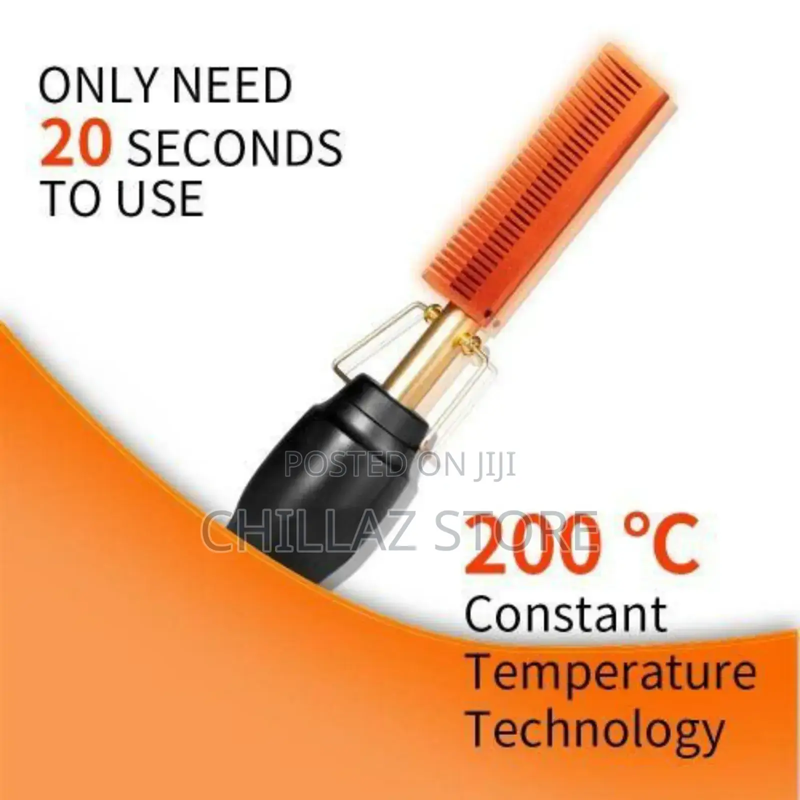 Electric Hair Straightener Comb