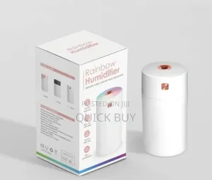 Aroma-Therapic Portable Rainbow Cup Car Mini Humidifier